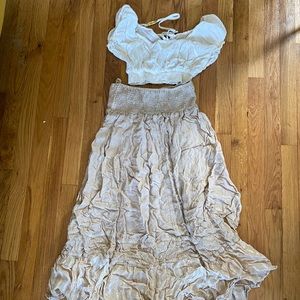 Peasant / Renaissance Faire Costume - top & skirt